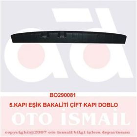 Birlik 0081 Doblo Uyumlu Çift Kapı Eşik Bakaliti