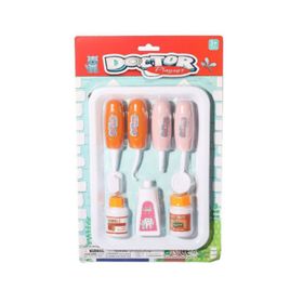 Birlik Oyuncak 3308-2 Tepside Doktor Dişçi Seti