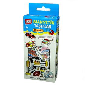 Birlik Oyuncak Araçlar 31 Parça Manyetik Oyun Seti