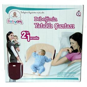 Birlik Oyuncak Babycim Bebeğimin Yataklı Çantası