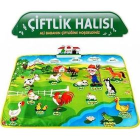 Birlik Oyuncak Eğitici Çiftlik Küçük Boy Oyun Halısı