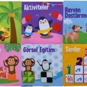 Birlik Oyuncak Yumuşak Hışırtılı İlk Kitaplarım Serisi Bebeğimin İlk Kitapçık Seti