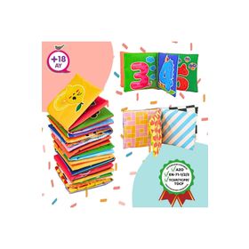Birlik Oyuncak Yumuşak Hışırtılı İlk Kitaplarım Serisi Bebeğimin İlk Kitapçık Seti