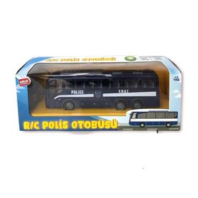 Birlik Toys 1:30 Full Fonksiyonlu Kumandalı Polis Otobüsü