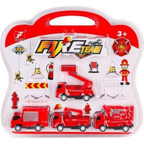 Birlik Toys 995A-10 Çek Bırak İtfaiye Araç Oyun Seti