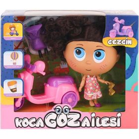 Birlik Toys BLD298 Koca Göz Ailesi Motorcu Gezgin