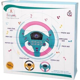 Birlik Toys Direksiyon Oyuncak 8 Farklı Araç Sesi