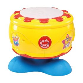 Birlik Toys Pilli Işıklı Sesli Müzikli Sarı Kaya Davul