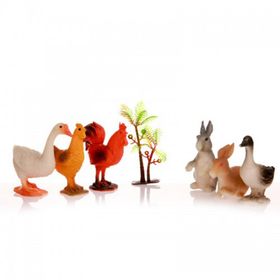 Birlik Toys Poşette 6 Parça Kümes Hayvanları