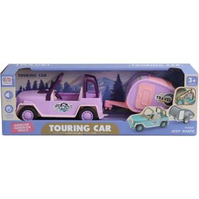 Birlik Toys SS113A-SS113C Çekme Karavan Sesli Safari Araba