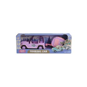 Birlik Toys SS113A-SS113C Çekme Karavan Sesli Safari Araba