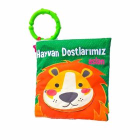 Birlik Toys URT003-14 Babycim Hayvanlar Kumaş Kitap