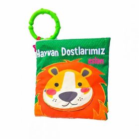 Birlik Toys URT003-14 Babycim Hayvanlar Kumaş Kitap