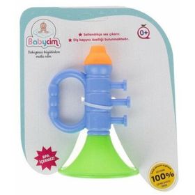 Birlik Toys URT038-007 Babycim Trampet Sesli Çıngırak