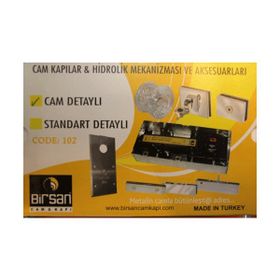 Birsan BRS 101-STD Cam Kapı Hidrolik Motor Standart Detaylı Yer Hidroliği