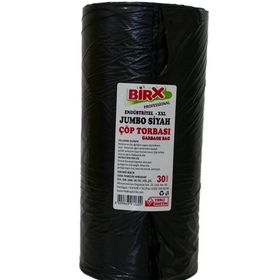 Birx 30'lu Jumbo Boy Büyük Çöp Poşeti
