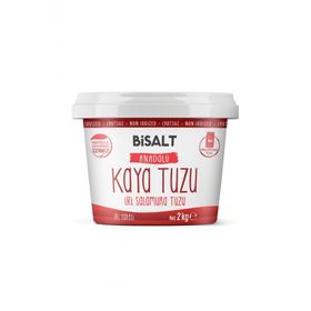 Bisalt 2 kg Anadolu Salamura İri Kaya Tuzu