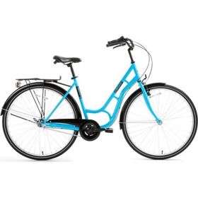 Bisan Ambiance 51 cm V 28 Jant 3 Vites Mavi Siyah Kadın Şehir Bisikleti