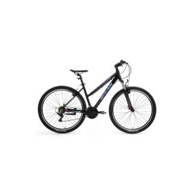 Bisan Athena 48 cm V 29 Jant 21 Vites Parlak Siyah Mavi Mor Dağ Bisikleti