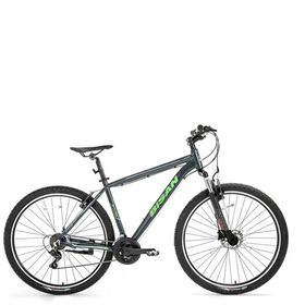 Bisan Atlas 48 cm V 27.5 Jant 21 Vites Parlak Gri Yeşil Erkek Dağ Bisikleti
