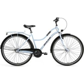 Bisan Bella 34 cm V 24 Jant 3 Vites Buz Mavi Siyah Kadın Şehir Bisikleti