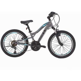Bisan Buffalo 30 cm V 24 Jant 18 Vites Füme Siyah Mavi Çocuk Bisikleti