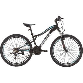 Bisan Buffalo 37 cm V 27.5 Jant 21 Vites Mat Siyah Mavi Dağ Bisikleti