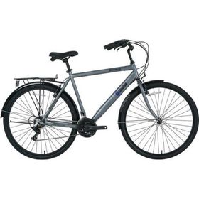 Bisan Comfortline 26 Jant 1 Vites V-Fren 19K Metalik Gri Siyah Şehir Bisikleti