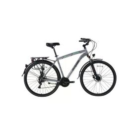 Bisan Comfortline 48 cm V 26 Jant 21 Vites Metalik Gri Yeşil Erkek Şehir Bisikleti