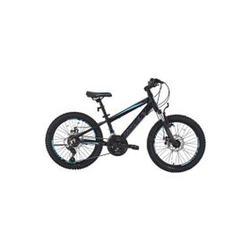 Bisan Cooper 30 cm HD 24 Jant 21 Vites Mat Siyah Mavi Çocuk Bisikleti