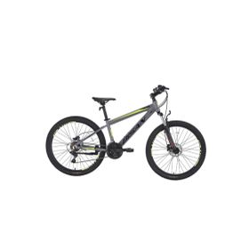 Bisan Cooper 35 cm HD 26 Jant 21 Vites Açık Gri Siyah Sarı Dağ Bisikleti