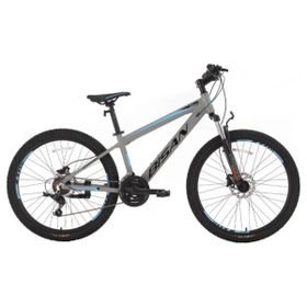 Bisan Cooper 37 cm HD 27.5 Jant 21 Vites Açık Gri Siyah Mavi Dağ Bisikleti