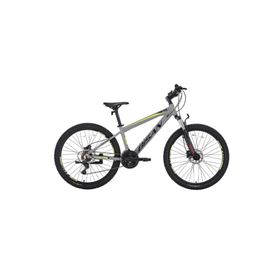 Bisan Cooper 37 cm MD 27.5 Jant 21 Vites Açık Gri Siyah Sarı Dağ Bisikleti