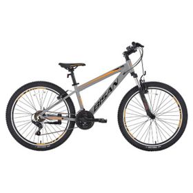 Bisan Cooper 37 cm V 27.5 Jant 21 Vites Açık Gri Siyah Turuncu Dağ Bisikleti