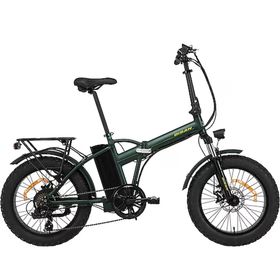 Bisan E-Folding F2 Haki-Sarı Katlanır Elektrikli Bisiklet