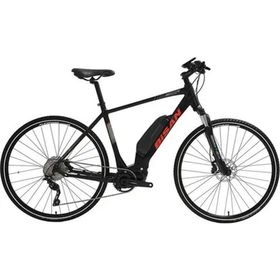 Bisan E-Trekking 28 Jant 10 Vites 53 cm Kadro Siyah Kırmızı Elektrikli Bisiklet
