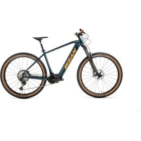 Bisan Envious XC Mountain XT 39.5 cm Disk Fren 27.5 Jant 12 Vites Petrol Yeşili Turuncu Elektrikli Bisiklet
