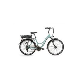 Bisan Florida 43 cm V 26 Jant Çağla Yeşili Beyaz Elektrikli Bisiklet