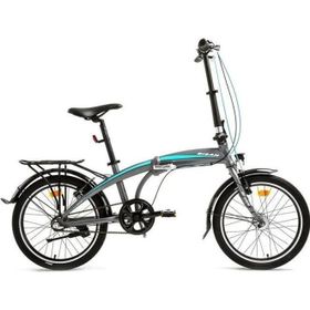 Bisan FX 3500-NX3 32 cm V 20 Jant NEX.3 Vites Metalik Gri Mavi Katlanır Bisiklet