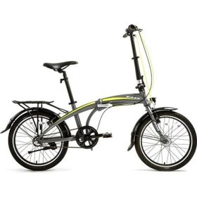 Bisan FX 3500-NX3 32 cm V 20 Jant NEX.3 Vites Metalik Gri Sarı Katlanır Bisiklet
