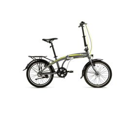 Bisan FX 3500-NX3 32 cm V 20 Jant NEX.3 Vites Metalik Gri Sarı Katlanır Bisiklet