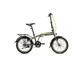 Bisan FX 3500-NX3 32 cm V 20 Jant NEX.3 Vites Metalik Gri Sarı Katlanır Bisiklet