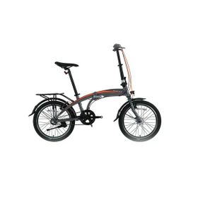 Bisan FX 3500-NX3 32 cm V 20 Jant NEX.3 Vites Metalik Gri Turuncu Katlanır Bisiklet