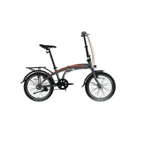 Bisan FX 3500-NX3 32 cm V 20 Jant NEX.3 Vites Metalik Gri Turuncu Katlanır Bisiklet