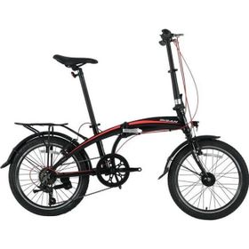 Bisan FX 3500-Tourney 32 cm V 20 Jant 7 Vites Siyah Kırmızı Katlanır Bisiklet