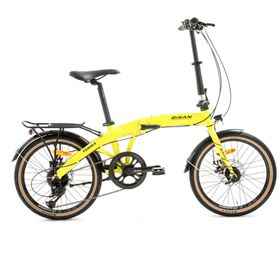 Bisan FX 3600 Acera 20 Jant 31,5K Sarı Katlanır Bisiklet