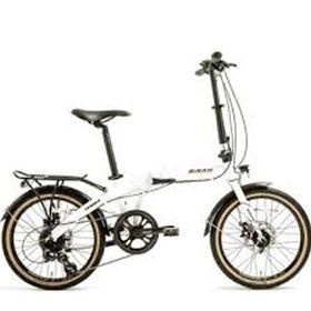 Bisan FX 3600 Altus 20J Beyaz Turuncu Katlanır Bisiklet