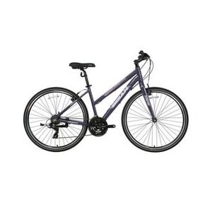 Bisan Guida 45 cm V 28 Jant 21 Vites Metalik Gri Mavi Beyaz Kadın Şehir Bisikleti