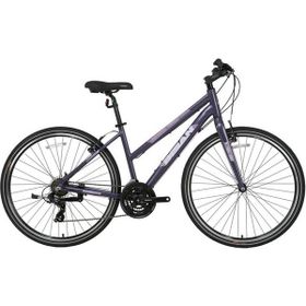 Bisan Guida 45 cm V 28 Jant 21 Vites Metalik Gri Mavi Beyaz Kadın Şehir Bisikleti