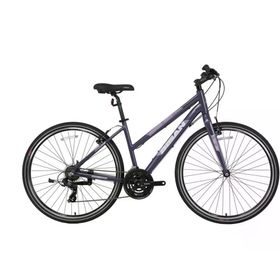 Bisan Guida 45 cm V 28 Jant 21 Vites Metalik Gri Mavi Beyaz Kadın Şehir Bisikleti